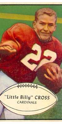 Billy Cross, American football player (Chicago Cardinals, dies at age 84